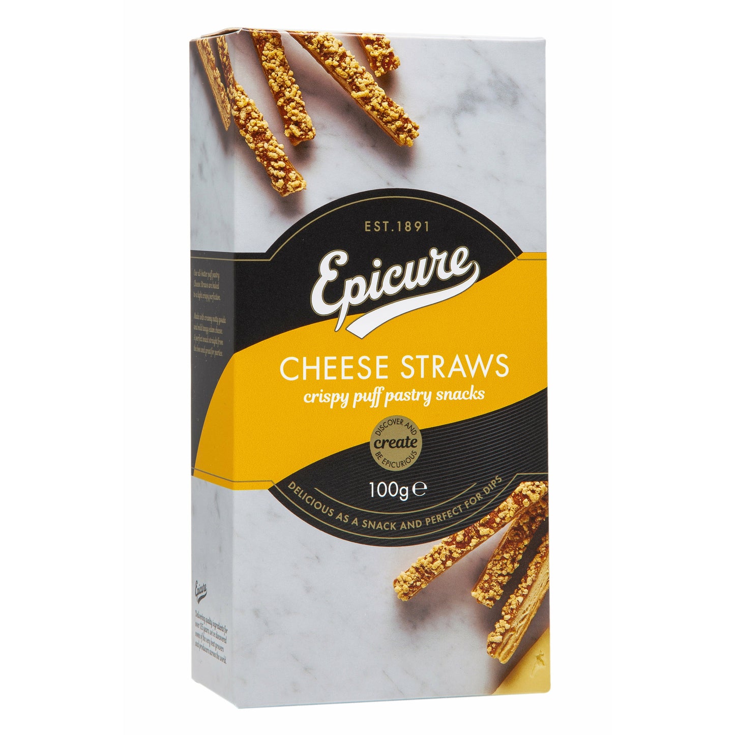 EPICURE Cheese Straws                      Size - 10x100g