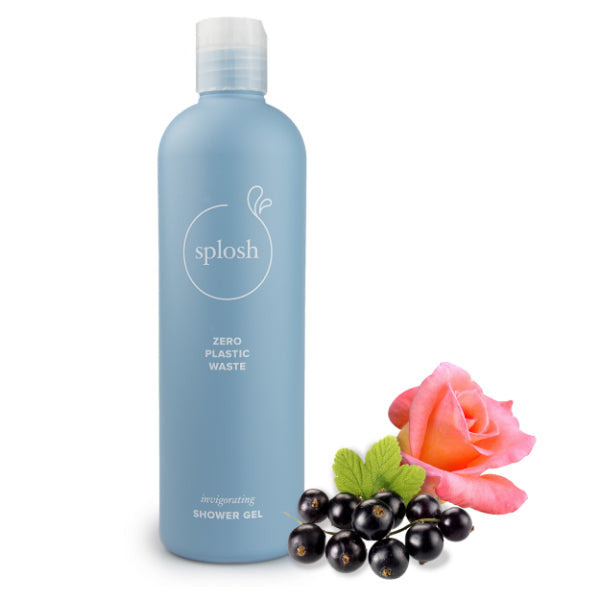 SPLOSH Shower gel bottle - rose & cassis     Size  6x500ml