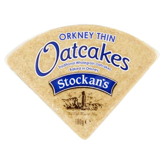 STOCKANS OATCAKES Thin Triangular Oatcakes           Size - 36x100g
