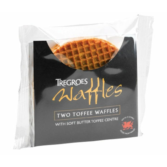TREGROES WAFFLES Toffee Waffles Twin Pack           Size - 15x2's
