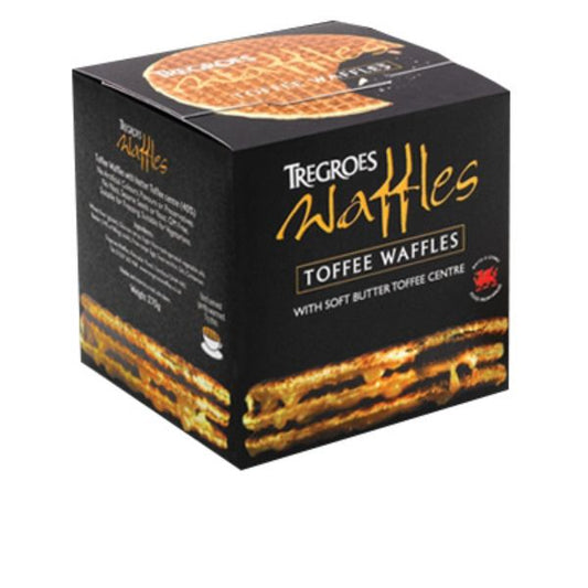 TREGROES WAFFLES Toffee Waffles Box                 Size - 6x8's