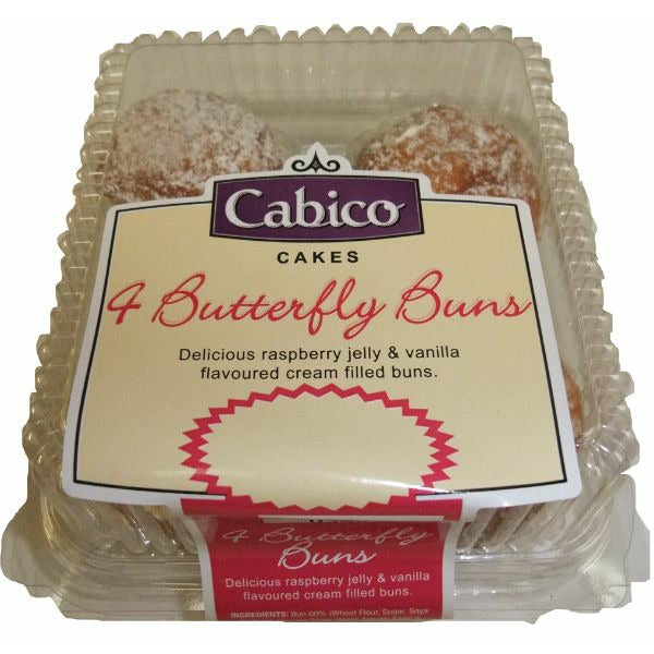 CABICO 4 Butterfly Buns                   Size - 12x140g