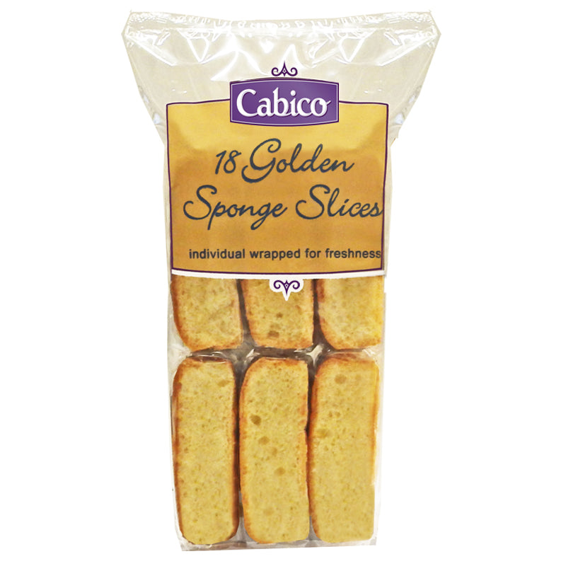 CABICO Golden Sponges Slices              Size - 10x370g