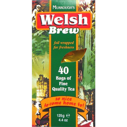 WELSH BREW Welsh Brew Tea Bags                Size - 12x40bags
