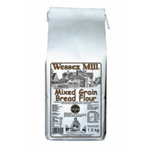 WESSEX MILL FLOUR Mixed Grain Bread Flour            Size - 5x1.5 Kg