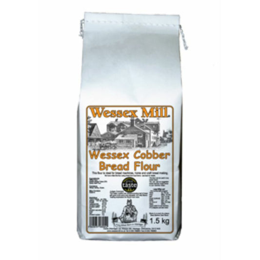 WESSEX MILL FLOUR Wessex Cobber Bread Flour          Size - 5x1.5 Kg